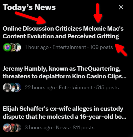 Bad_Banner's tweet image. Melonie Mac is trending in Entertainment news.