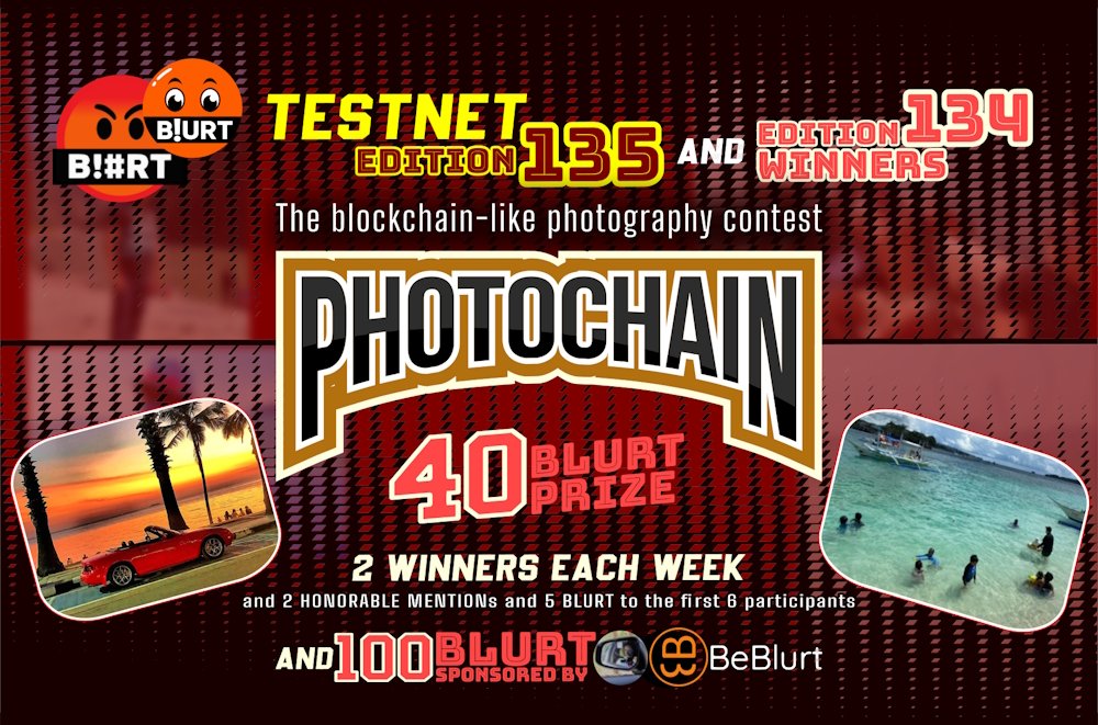 EveryWork1's tweet image. PHOTOCHAIN Testnet - Edition 135
BLURT Edition
Photography contest FOR FUN

on @BlurtOfficial, @teammexicopro, @BlurttribeC and @be_blurt

#photochain #contest #challenge #fun #Web3 #photography #game #blurtgame #blurt #blog #blurtblockchain

blurt.blog/blurt-192372/@…
