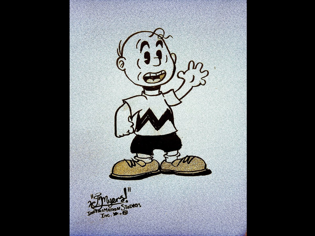 InfinimationInc's tweet image. ‘PEANUTS’ movie 2/ Charlie Brown in 1930s Style! @Sony 

#ThePeanutsMovie2 #Schulz #Handdrawn