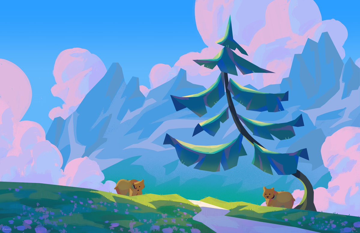 Background Design Visdev Hi #portfolioday !! I'm Linnea, a visdev and background artist based in ...