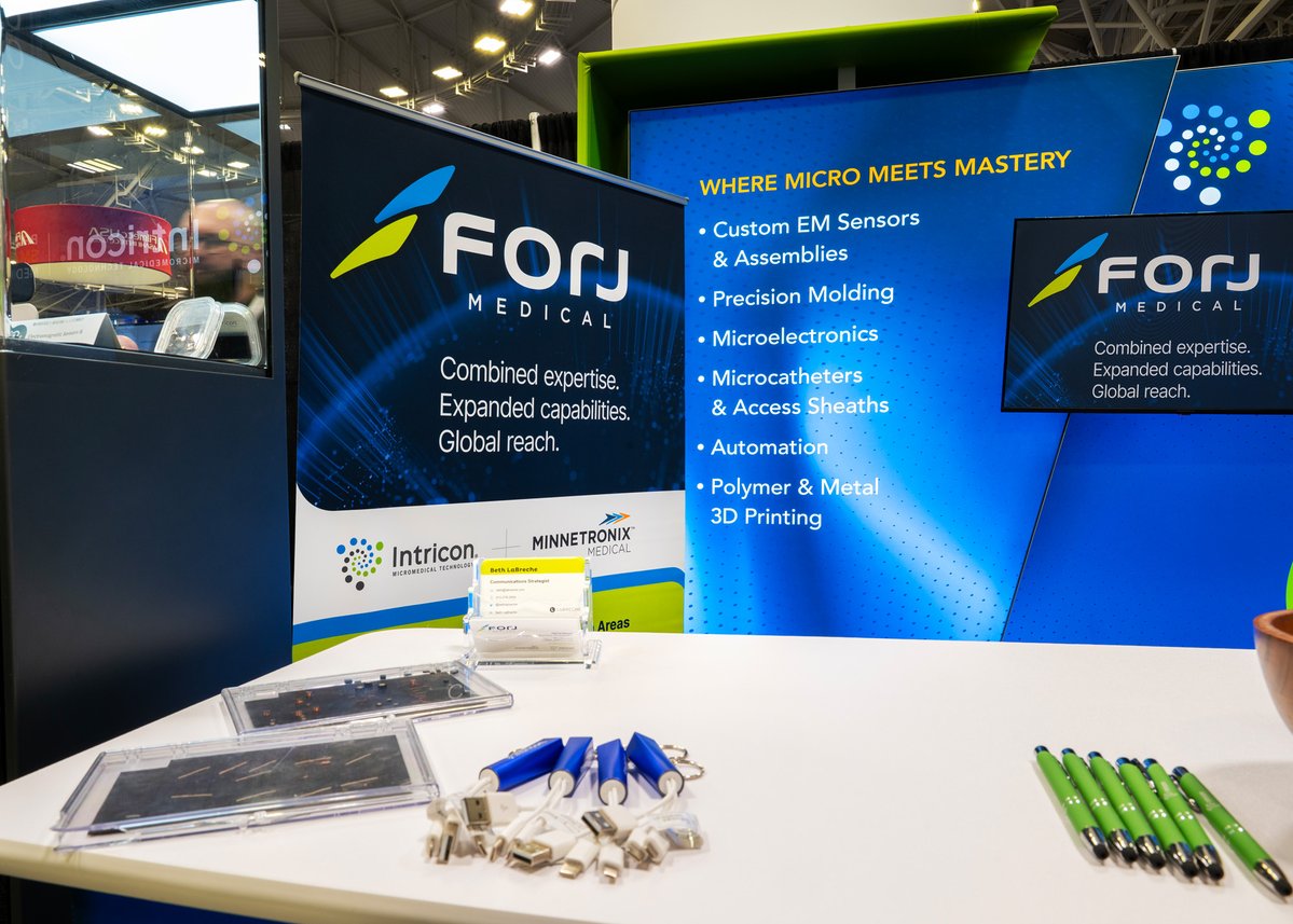 Forj Medical made a remarkable splash with the debut of their Radiant 216, beautifully reintroducing their brand story on the show floor. Want to see what makes this the perfect for a brand refresh with Forj Medical's story on our blog: hubs.li/Q03Zc9sy0
