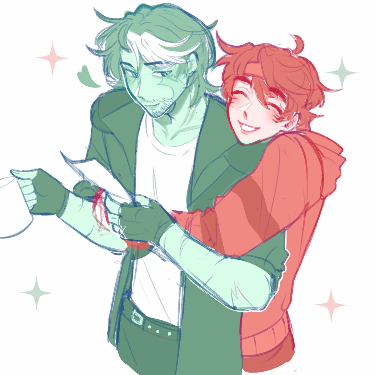 __aimihr__'s tweet image. 💚+❤= #Guapoduo