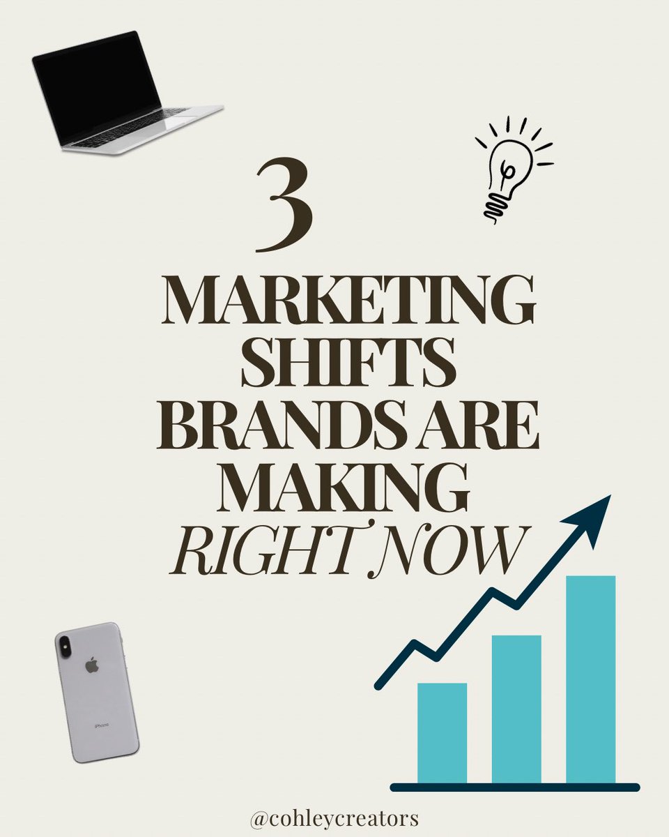 Cohley_'s tweet image. 2/2 1/2 If you’ve noticed brands are approaching content differently in 2026, you’re right. ✅

🫵🏼What this means for you: You are the future of brand marketing. 

Save and share with creators🔖

#MarketingTrends2026 #UGCCreator #CreatorEconomy #CohleyCreators #BrandMarketing