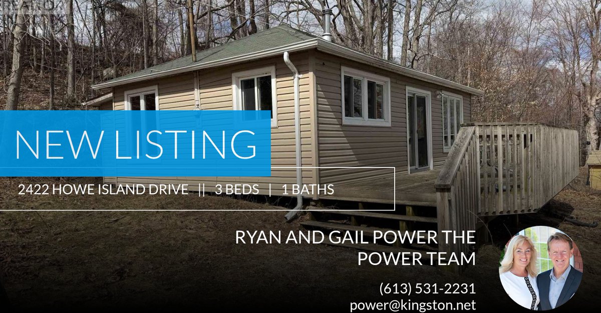 Powerman3's tweet photo. 📍 New Listing 📍 Take a look at this fantastic new property that just hit the market located at 2422 Howe Island Drive in Frontenac Islands (the Islands). Reach out here or at (613) 531-2231 for more information https://t.co/mq8iwQVbdw https://t.co/q7KZDn7IvH