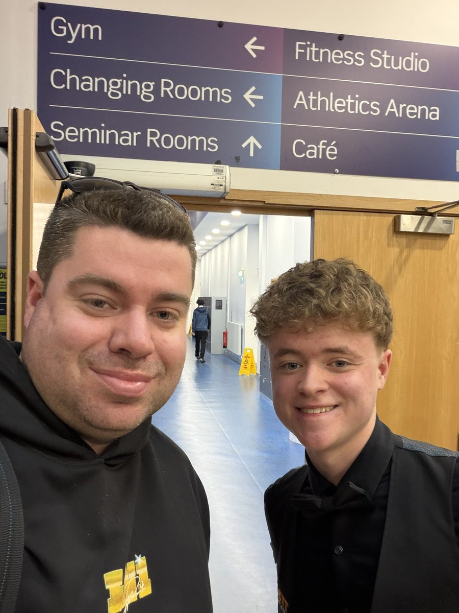 wrighty01's tweet photo. Congrats to Stan Moody and Liam Pullen on securing Crucible debuts!

Hats off to Stan, discharging himself from hospital to qualify for the Crucible!

#JudgementDay #Crucible #Snooker https://t.co/aV3BBAmfk9