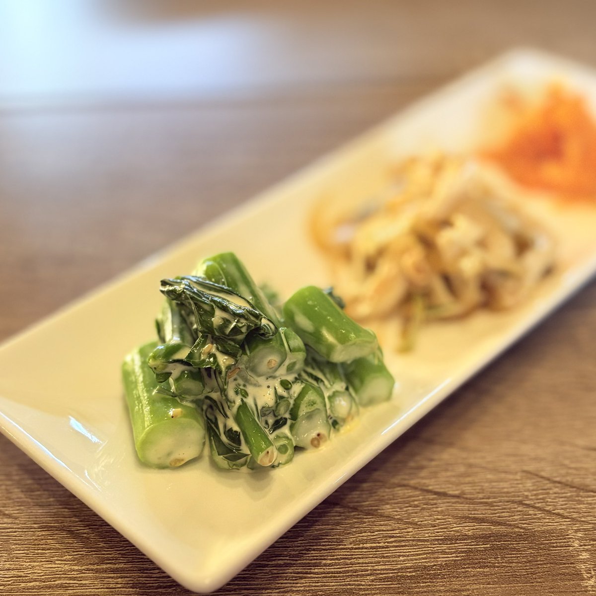 菜花のからしマヨ
からしは粉を練るのがうまい
#ハーブのある暮らし
#おつまみ