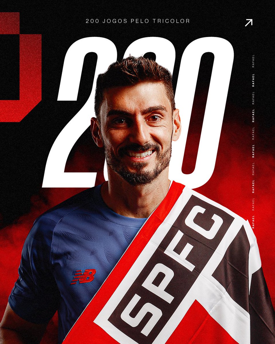 💯➕💯

Rafael completa 2️⃣0️⃣0️⃣ pelo Tricolor!

Rafael é o dono da meta são-paulina desde 2023, quando chegou do Atlético-MG, e já tem no currículo os títulos da Copa do Brasil de 2023, com o prêmio de melhor goleiro, e da Supercopa Rei de 2024, com o prêmio de melhor jogador.

O