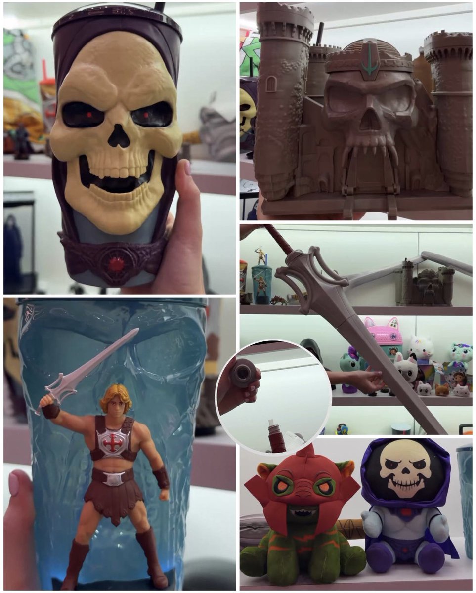 FunkoPOPsNews's tweet image. Cinemark reveals their awesome Masters of the Universe Popcorn Bucket and Cups! Including a hug sword drinking vessel .. 🗡️ 

#Cinemark #MotU #Popcorn #MastersOfTheUniverse #FunkoPOPNews