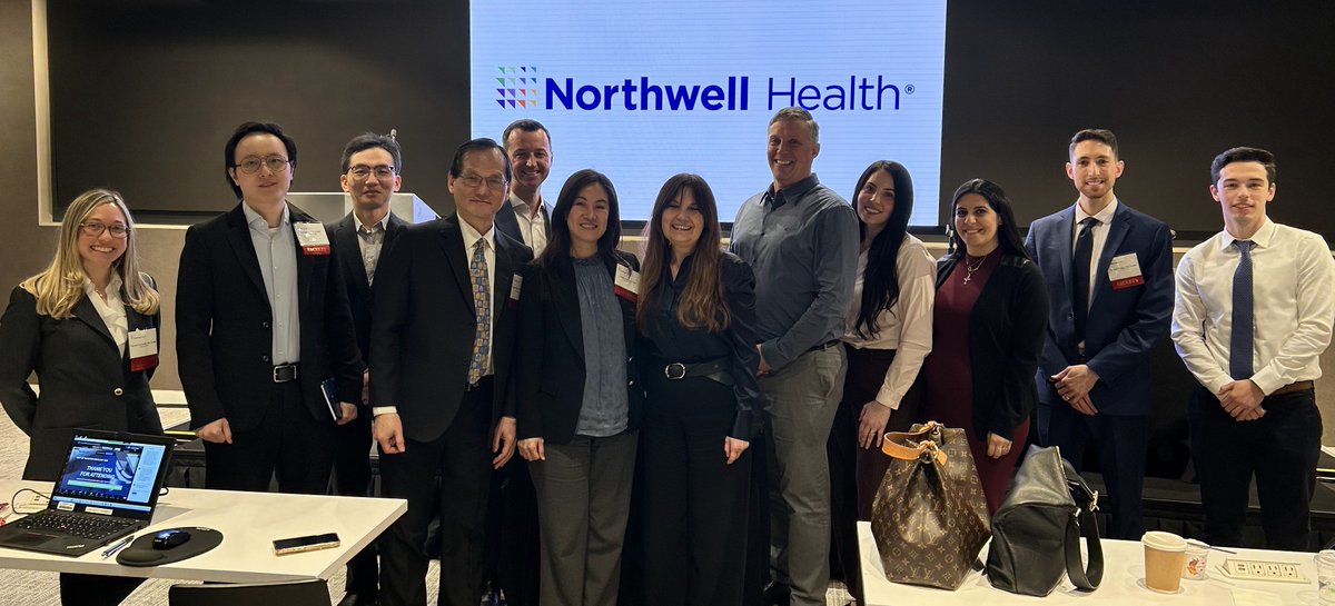 HofMedPhys's tweet photo. At the end of the 2026 BORO meeting, Hofstra students, alumni, and Northwell physicists came together for a group photo. We had an amazing meeting this year and look forward to an even more exciting one next year. https://t.co/XMxrsuKxtV