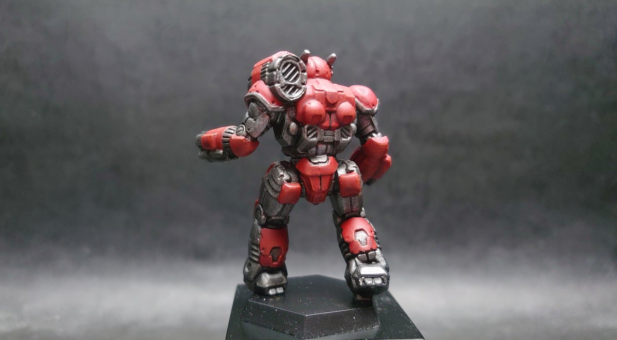 #バトルテック から
「AKUMA」です😉‼️
いやーん、顔怖い、、、まさに悪魔😂
#battletech