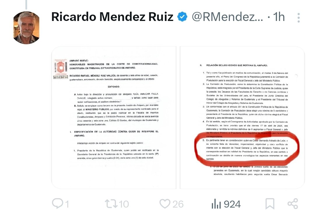 Vicente Carrera tweet media