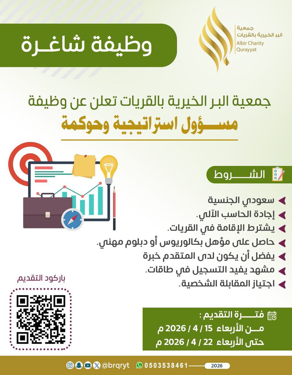 جمعية البر بالقريات tweet media