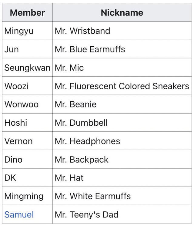 Their codenames during 17TV