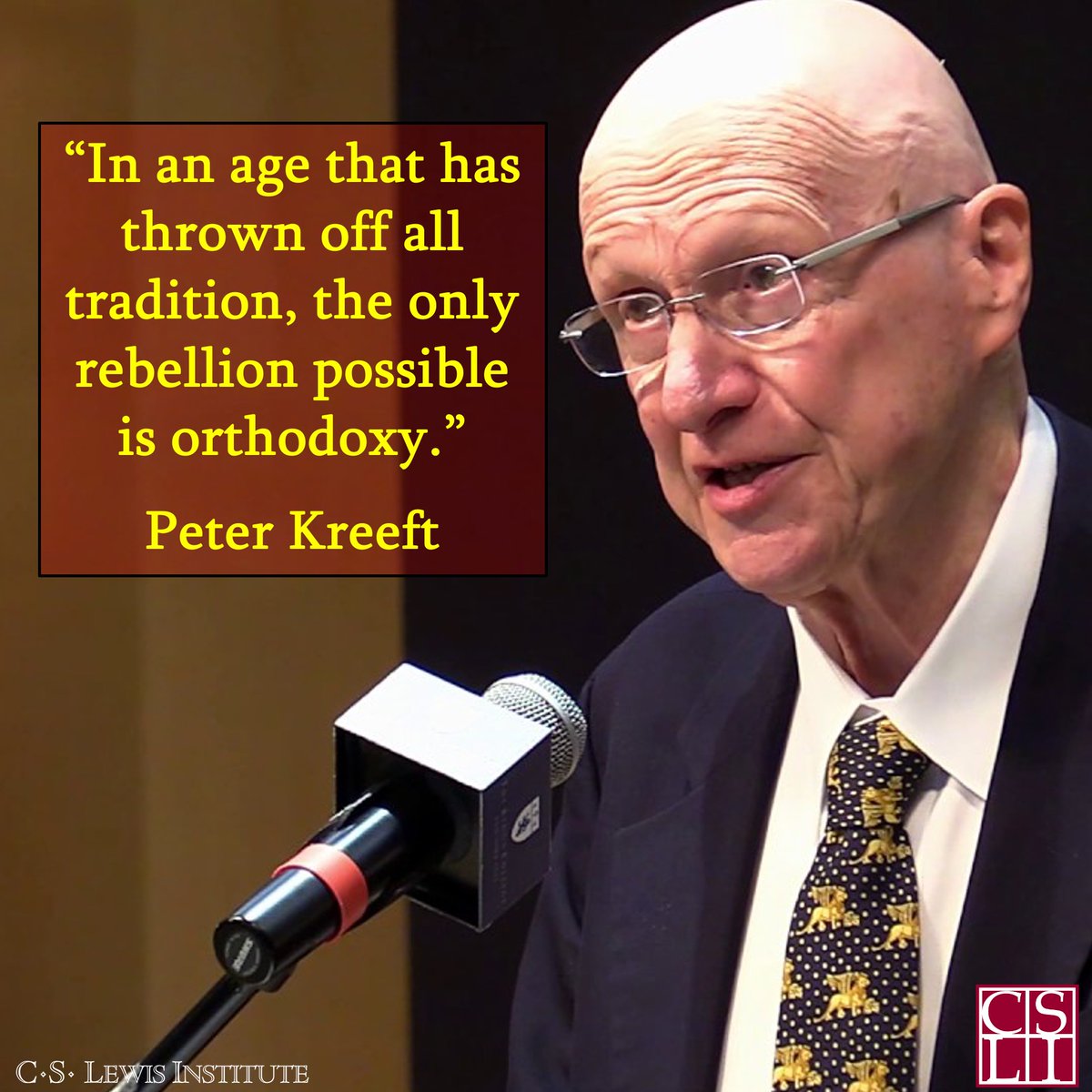 C.S. Lewis Institute tweet media