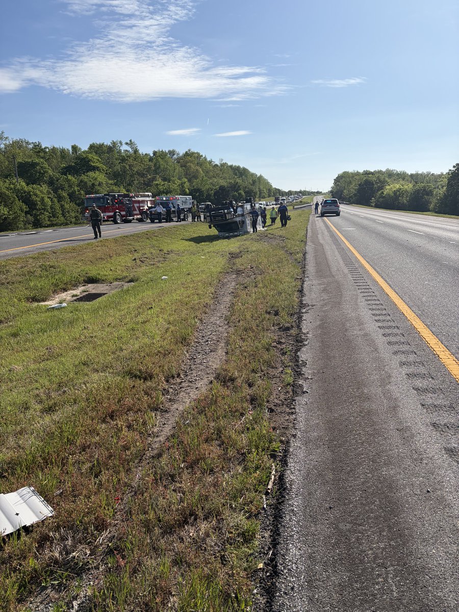 An ambulance transporting a patient injured in a crash was struck on ...