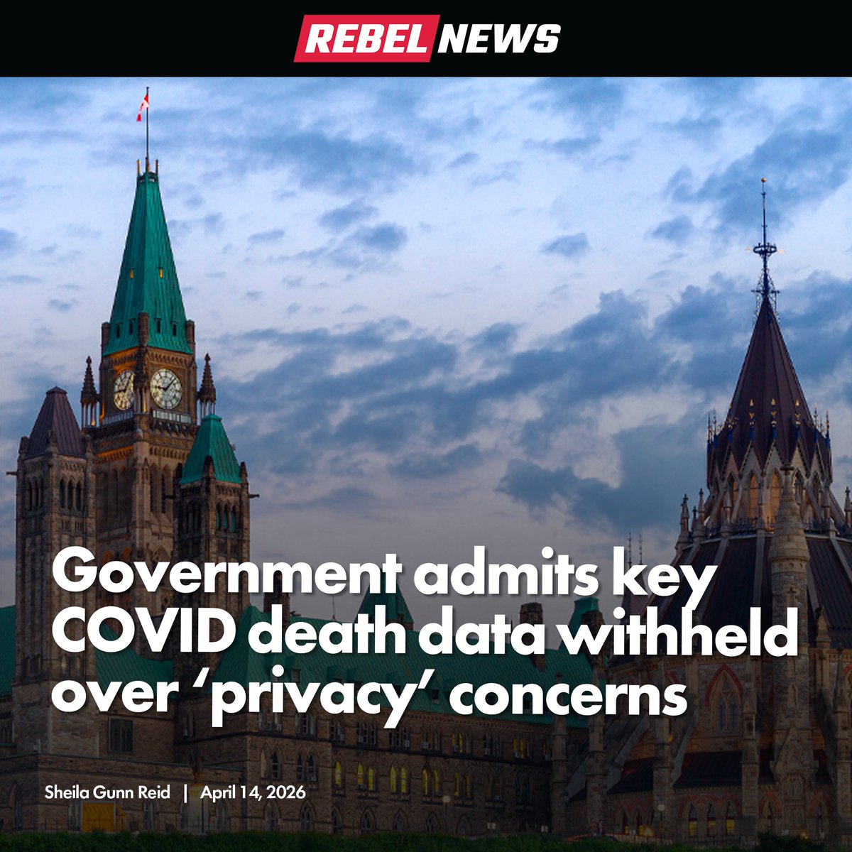 RebelNewsOnline's tweet photo. Federal response confirms key death data by vaccination status wasn’t publicly reported, limiting transparency on pandemic outcomes

READ MORE: https://t.co/yZ0Tf0c7th https://t.co/0uD3vqYTct