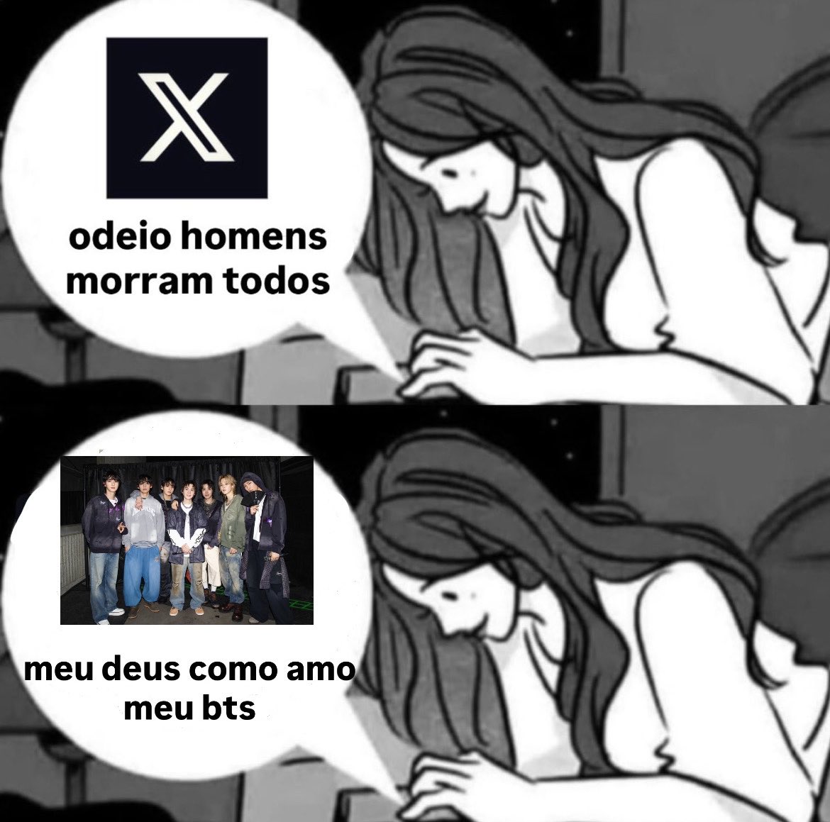 gigi QUER VER O BTS tweet media