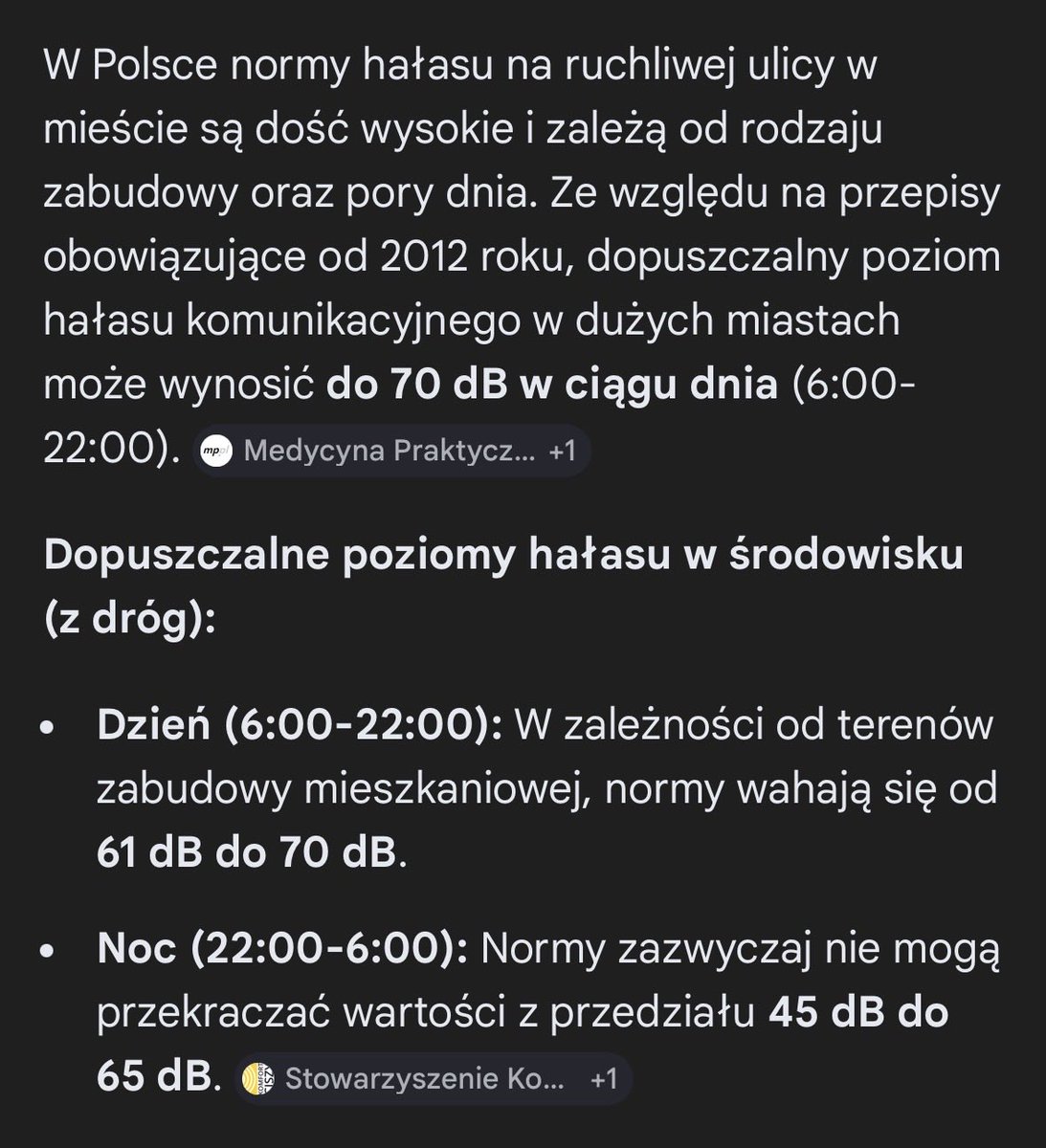 W_Kamyk_'s tweet image. #RatujmyTorPoznań #ElevenF1 #F1PL 
Czytam sobie te doniesienia z Poznania, no przecież to jest jakaś groteska.

Na dwóch uliczkach obok toru norma hałasu została zmniejszona z 55dB do 50 i na podstawie tego pomiaru została podjęta decyzja o zamknięciu obiektu…
