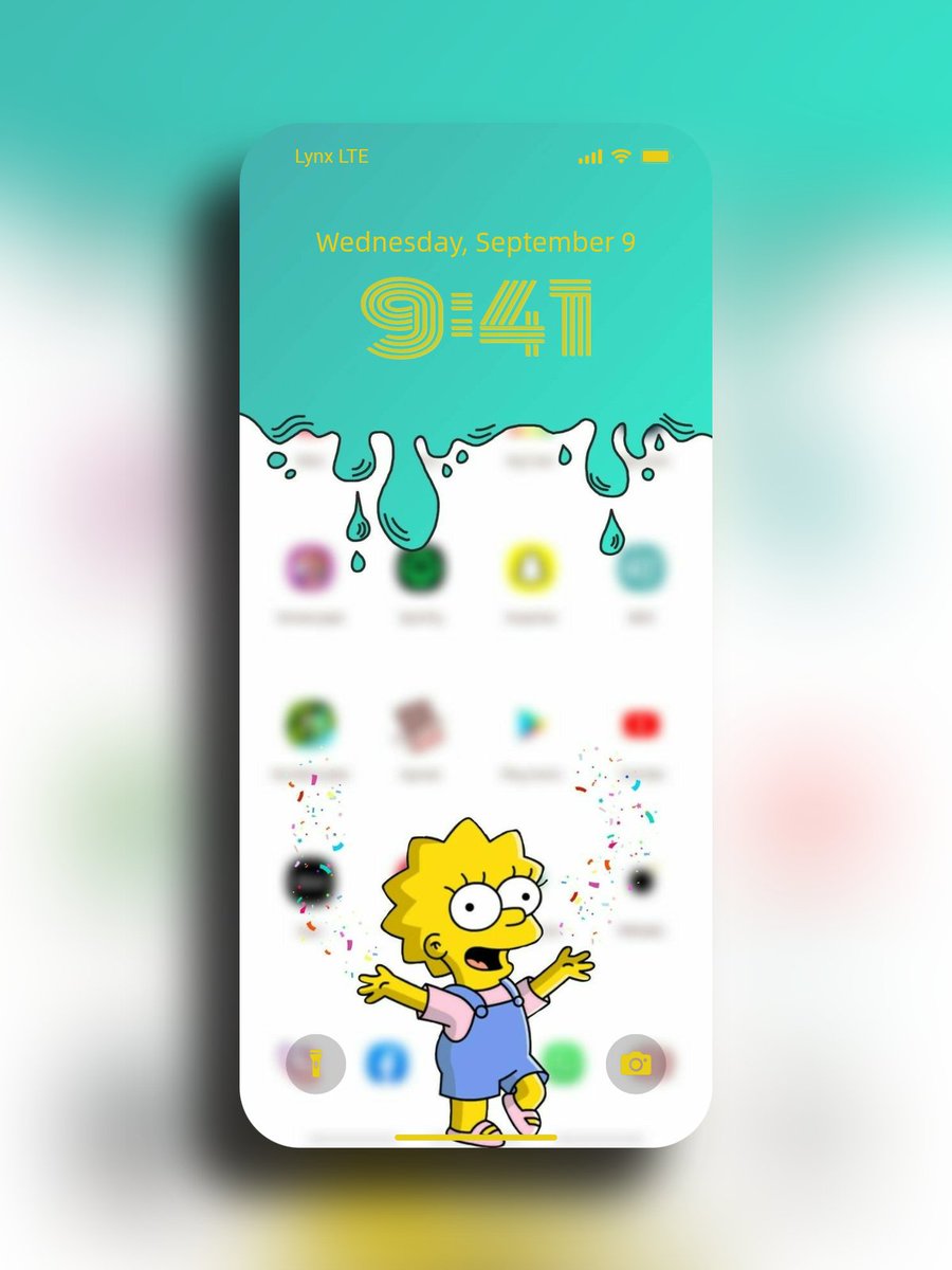 lynxchizzy's tweet image. New setup 
#iOS #android #simpsons