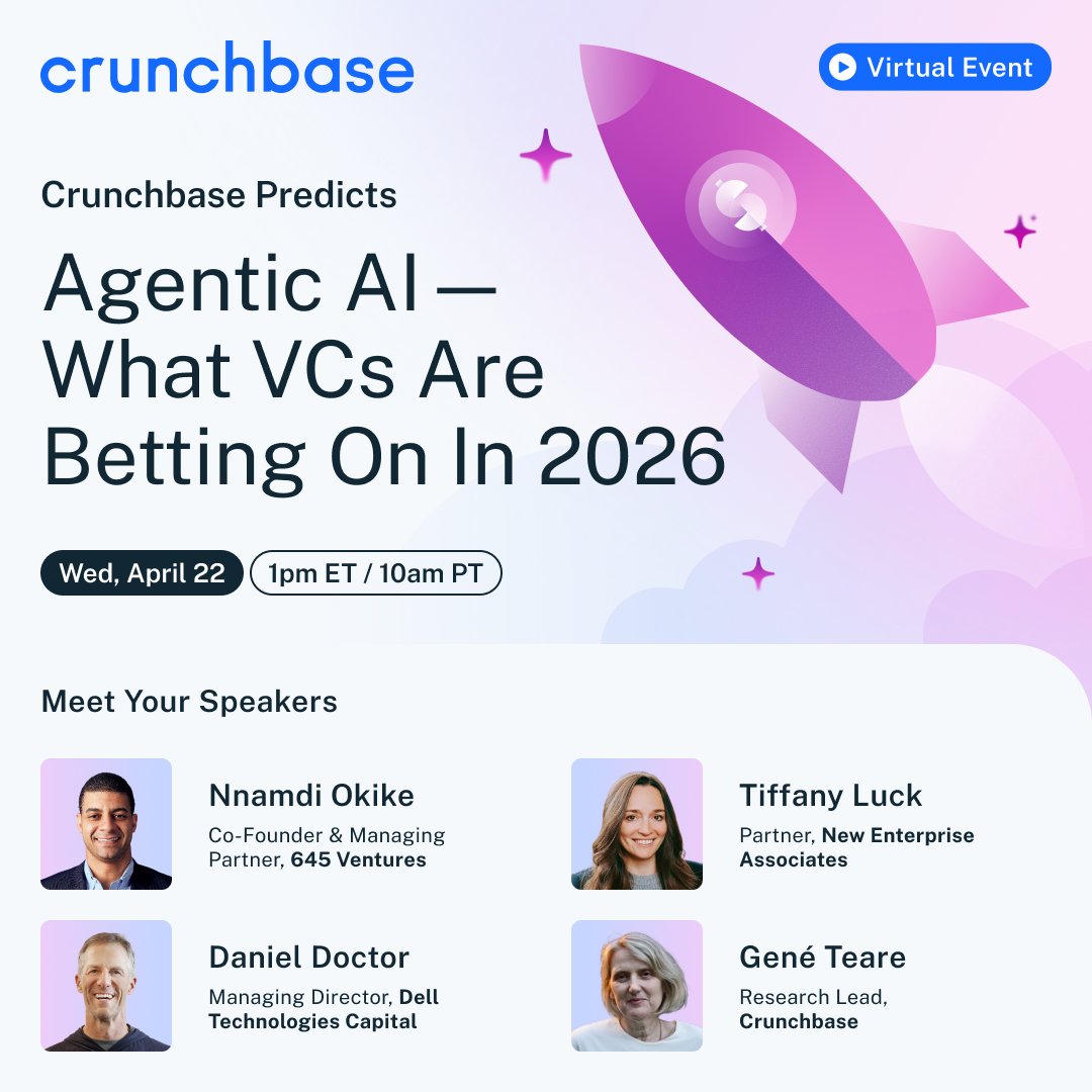 crunchbase tweet media