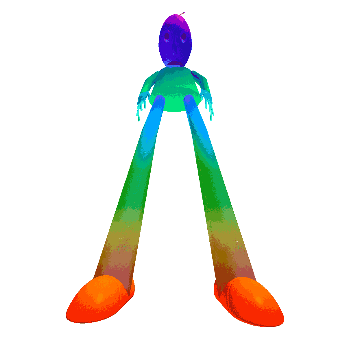 Random Baldi Renders Every OTHER Hour tweet media