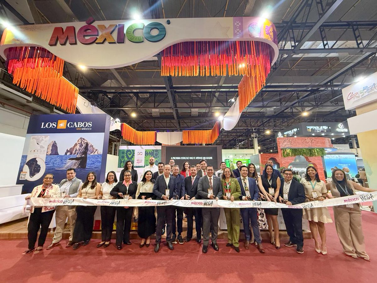 SECTUR_mx's tweet image. #ComunicadoSectur 📣

México asiste a feria turística internacional en #Brasil para fortalecer la promoción en América Latina y el Caribe. 🤩🇧🇷

El Gobierno de México, a través de la Secretaría de Turismo y la Secretaría de Relaciones Exteriores, puso en marcha una agenda de