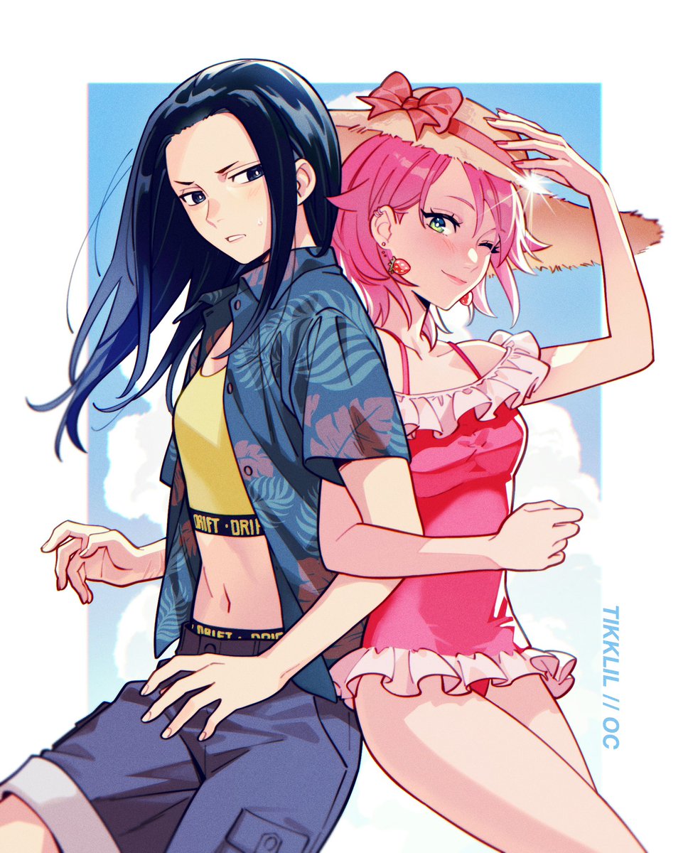 tikklil's tweet image. Beach episode 🏝👙🌊
#driftingintosummer