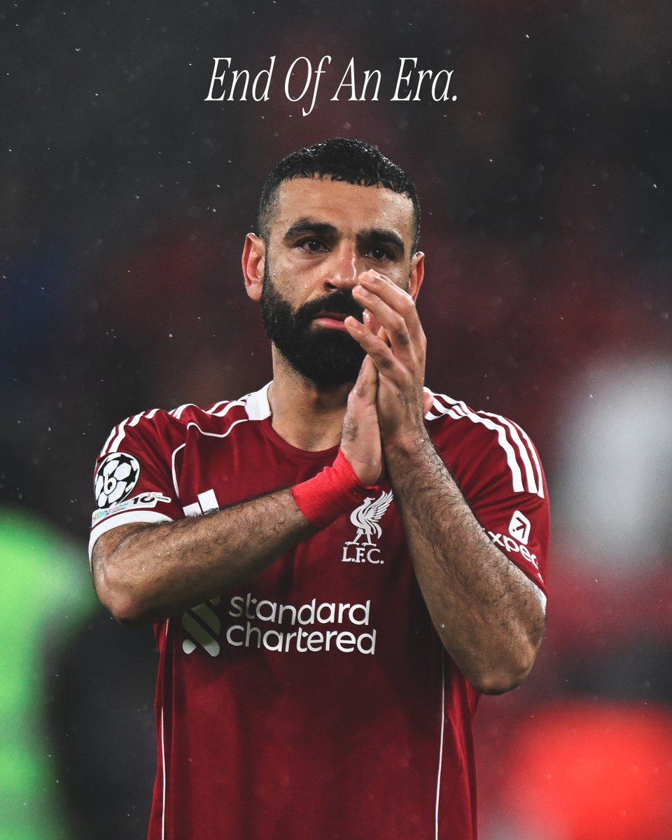 The Salah Liverpool Champions League era is over.