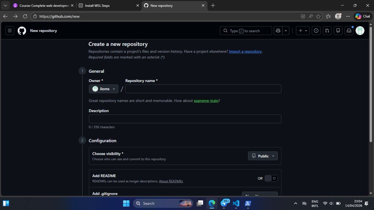 IlomsTech19's tweet image. 🦖
Day 3 of learning Git 
So today I learned about git rebase and why it is important and we shouldn't be scared of it, also I pushed my first project to GitHub 🏆 it was so exciting to do, setting the GitHub acc. gave me a lot of headache but we move 🔫🔫
2/300
#LearnInPublic