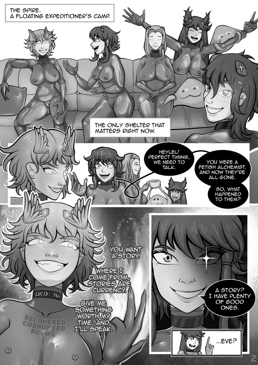 abyssfest's tweet photo. Fetish Abyss: Revelations Comic
Prologue (p1–p3) #nsfwcomic #latex https://t.co/8IBoRJpd0f