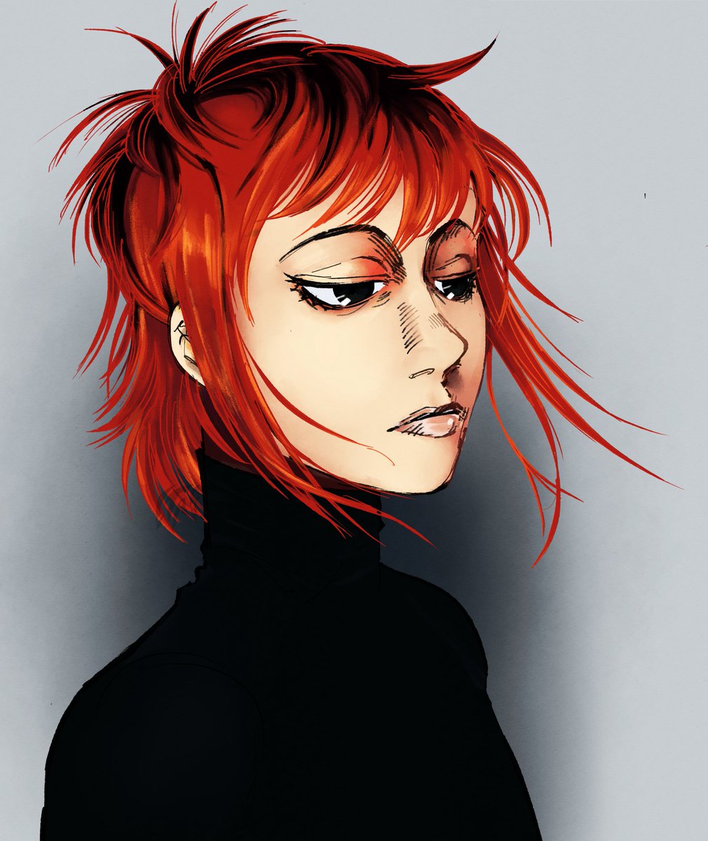 TAS_theone's tweet image. Noodle being drawn a whopping ONCE with vibrant-red hair will not stop me from drawing her with it.

#noodle #gorillaz #gtwt