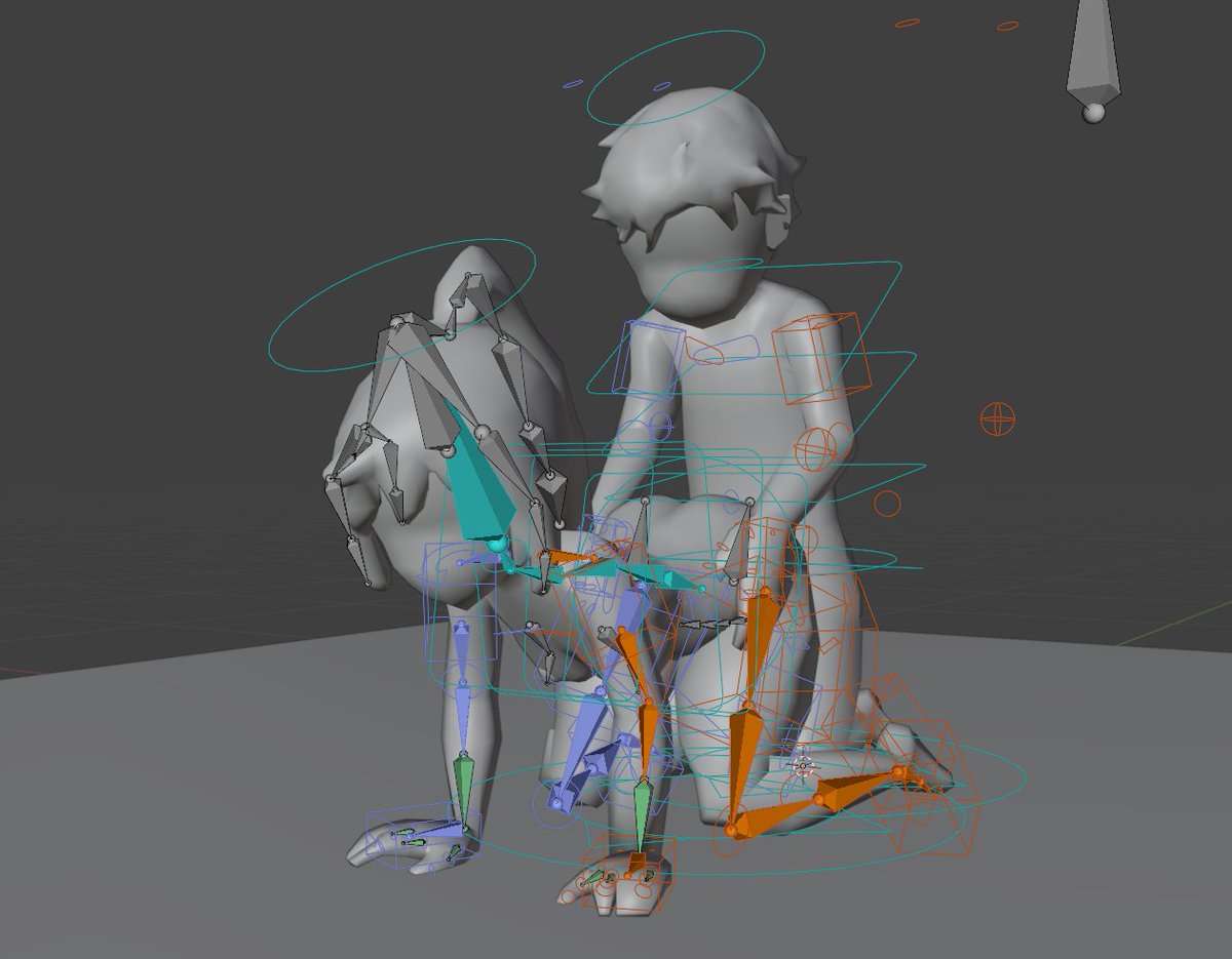 CrashCircuit's tweet photo. finishing up some animations and testing jiggle physics  #nsfw #indiedev #gamedev #blender https://t.co/2XXEDrOlfO