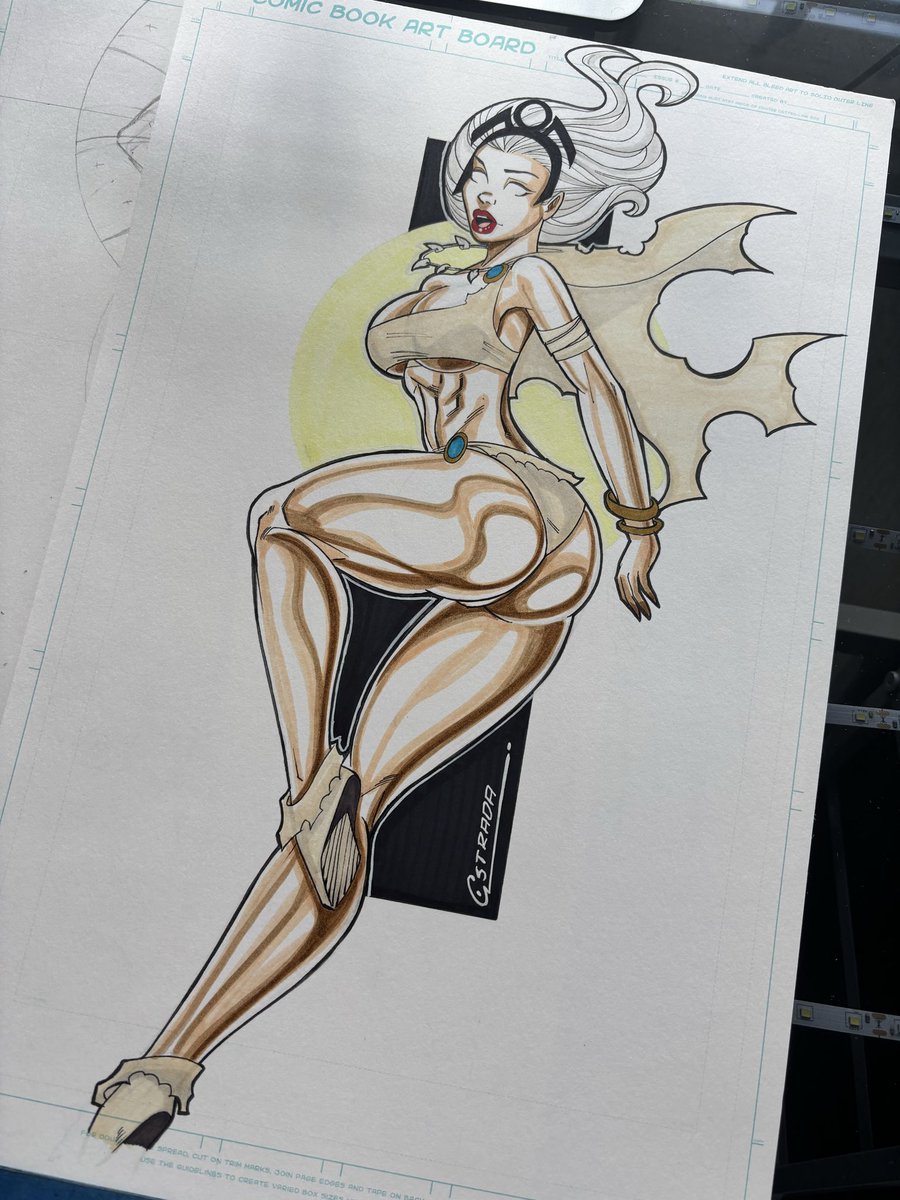 estrada_pin_ups's tweet photo. STORM
056/2026

Tell me your idea, and we might be able to work something for you
Traditional Sketch on 11”x17” inches

#pinupart #pinupartist #traditionalart #artcollectors #stormxmen⚡️ https://t.co/OWnXp54gpX