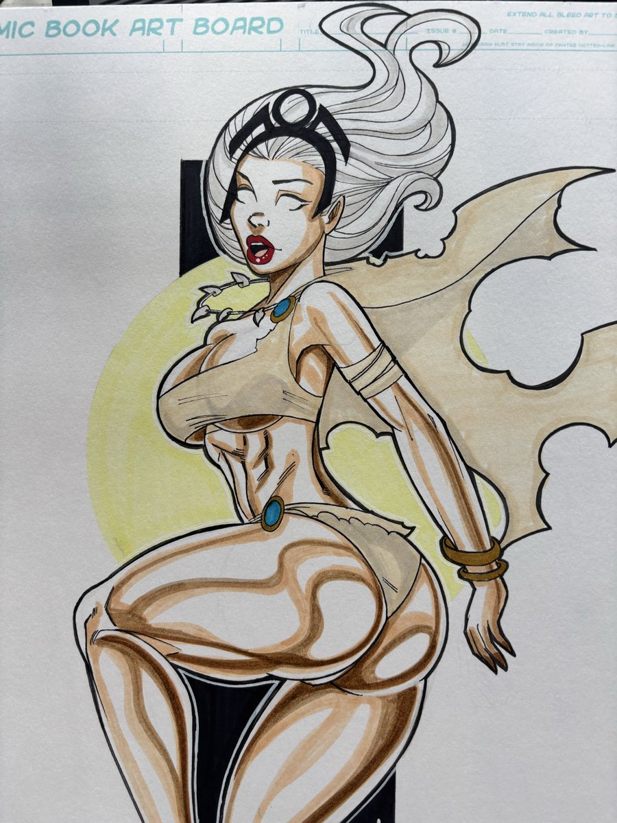 estrada_pin_ups's tweet photo. STORM
056/2026

Tell me your idea, and we might be able to work something for you
Traditional Sketch on 11”x17” inches

#pinupart #pinupartist #traditionalart #artcollectors #stormxmen⚡️ https://t.co/OWnXp54gpX