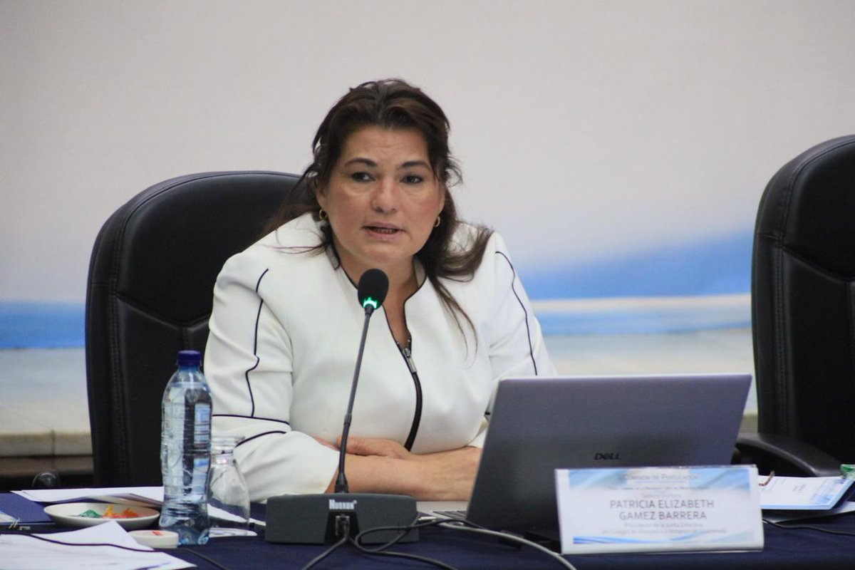 lahoragt's tweet photo. #AhoraLH I La secretaria Patricia Gámez, califica de acto "intimidatorio y de coacción" la denuncia que la Fundación Contra el Terrorismo interpuso en contra de varios miembros de la postuladora.

Tras conocer estos puntos, se continúa con la ponderación de expedientes

✍️: Sergio Osegueda
📸: Daniel Ramírez