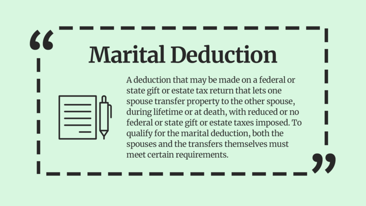 estateplanning's tweet image. Get ready! Our estate planning #WordOfTheWeek is the term “marital deduction.” To explore the full definition and deepen your understanding, check out our virtual glossary linked here: bit.ly/46F3AF7