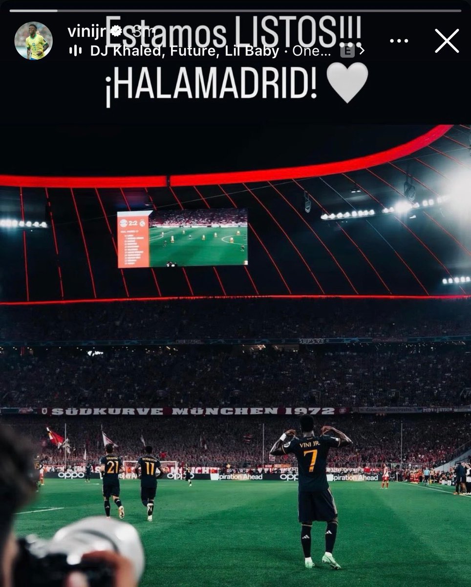 You’re not a true Madridista if you still don’t believe in the REMONTADA 🤍🤍