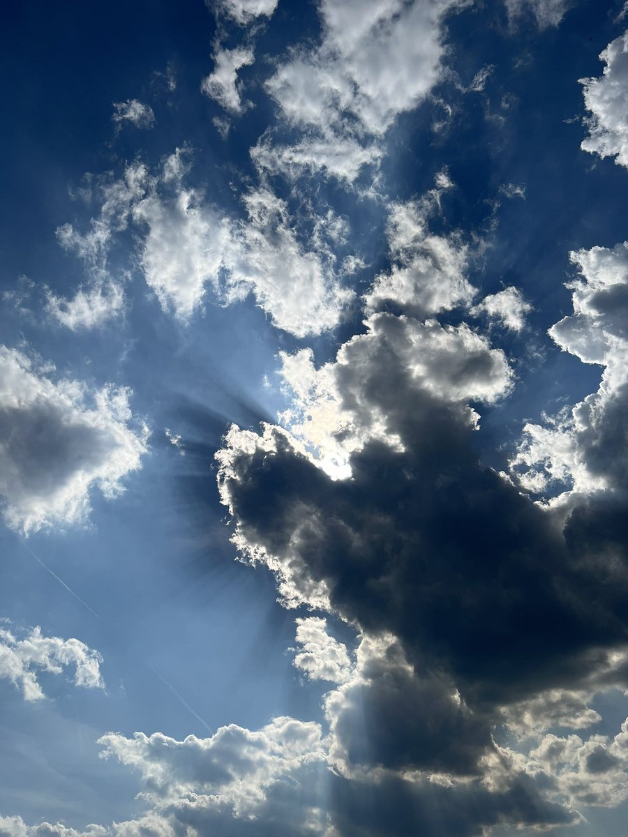 fossilizedlight's tweet photo. clouds from my walk https://t.co/2U5TnIXSut