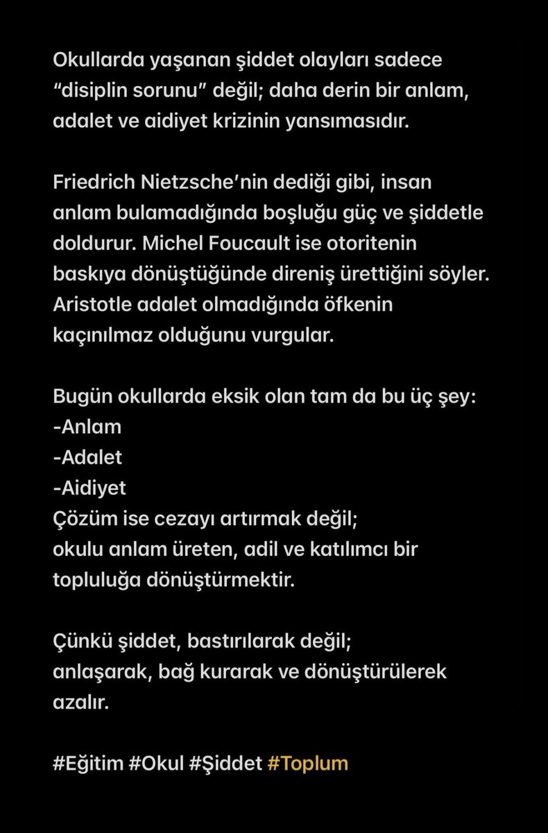 #şiddet #EgitimdeŞiddet #eğitim