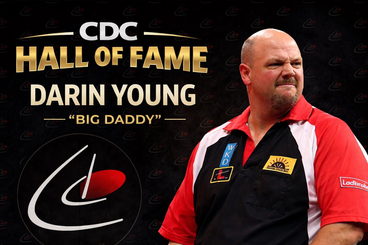 champdarts's tweet photo. In the first decade of Championship Darts Circuit play, no one made more Circuit Event finals than him. 
Averaging an impressive 3 appearances a year in the first five years.

He is …..”Big Daddy”

Congratulations Darin Young!

CDC Hall of Fame 
Inaugural Class of 2026 https://t.co/O9i5QRvkhE