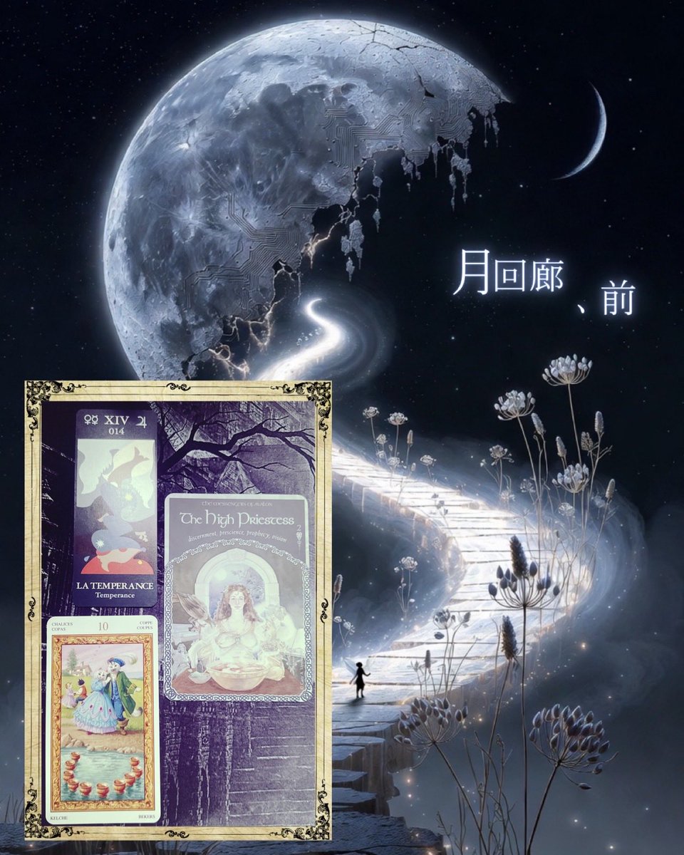 Angie69_TAROT's tweet image. 【月回廊、前】　#占い　#divination 

「着実に、丁寧に」

そのように行った結果
バランスが取れた状態になり
最終的にはまとまるのです

目の前に天秤があって
両方の皿が釣り合うようにと
調整できる条件でもない限り
初めから「バランスの取れた状態を」と
考えながらやってみると、案外に