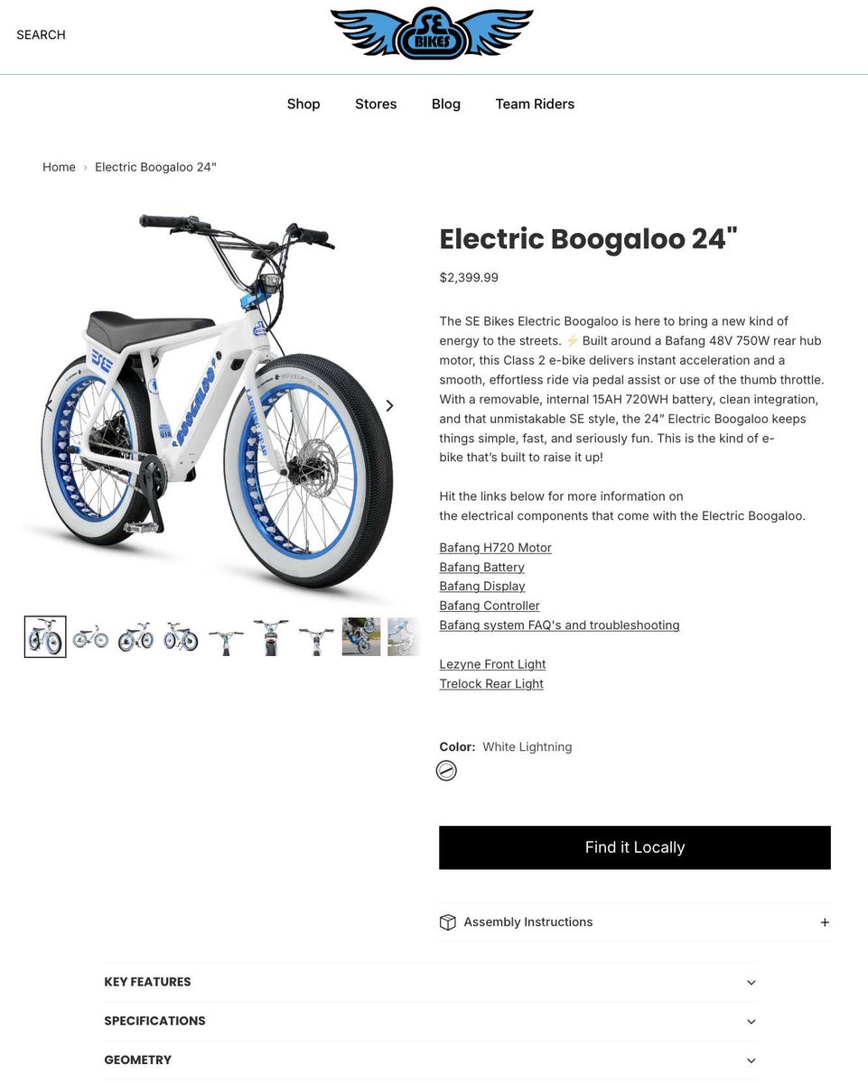 SE Bikes tweet media