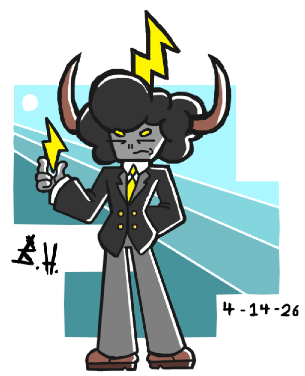 Bkenhopper's tweet photo. Don't call him "Thunder Head". Realm storms for days. Created this OC (who goes by Dirk Bastion) that's been in my head since 2019. Him and Kasie share a land that serves as purgatory for my worlds. More to go. Stay tuned
#dirk #bastion #ocart #kasie #bken #digitalart #CartoonArt https://t.co/VpBjWvnxkd