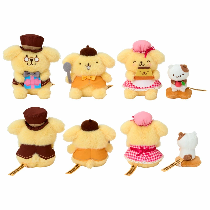 サンリオ楽天の新着情報！ ポムポムプリン ミニぬいぐるみセット