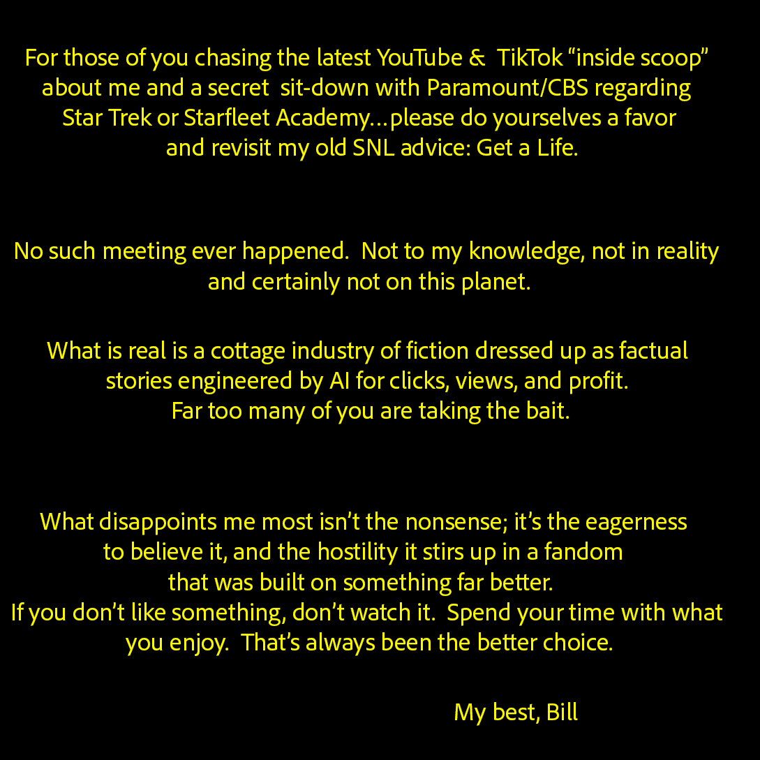 William Shatner tweet media