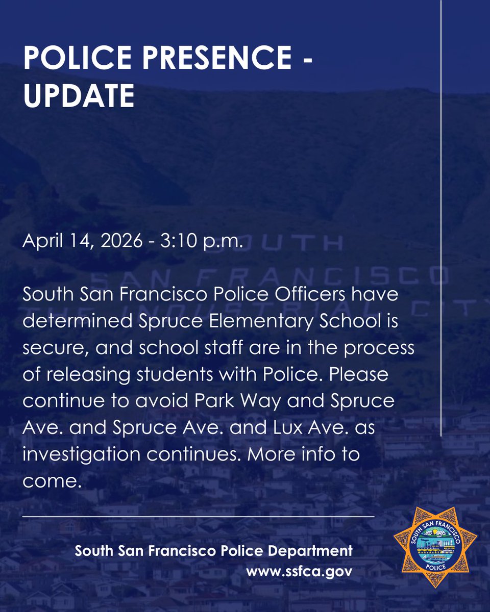 South San Francisco tweet media