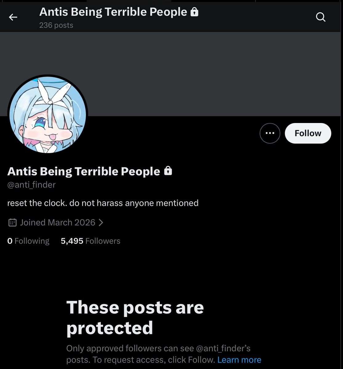 Never Gooned Award tweet media