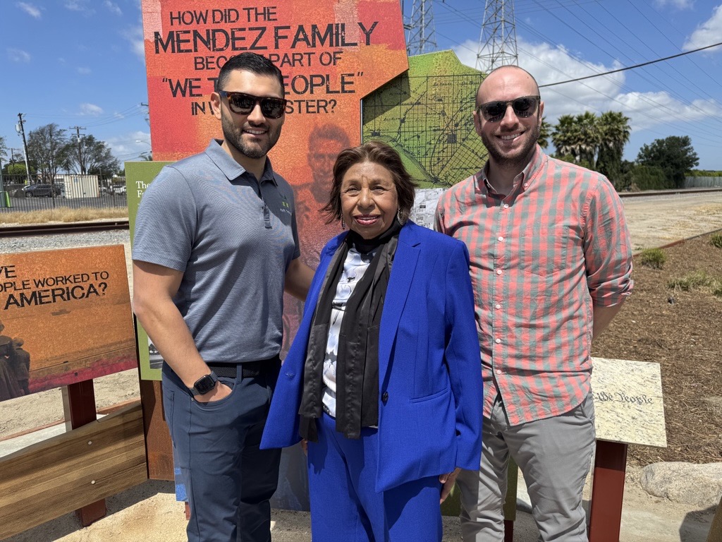 We had a great time attending the ribbon-cutting for the Mendez Freedom Trail and celebrating this major milestone with the <a href="/WestminsterPIO/">City of Westminster, CA</a>! See more: tinyurl.com/y2kzdset #MendezHistoricTrail #ActiveTransportation #CompleteStreets #WeAreMarkThomas