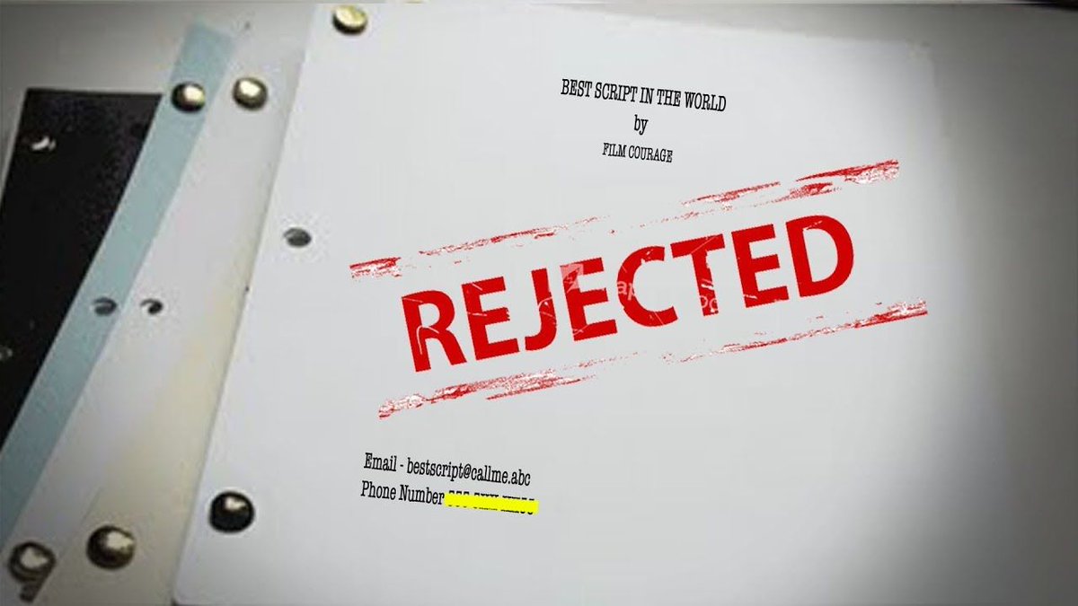 filmcourage's tweet image. Why Most People Fail At #Screenwriting 
buff.ly/2jHEFga 
#writers #film #scriptwriting