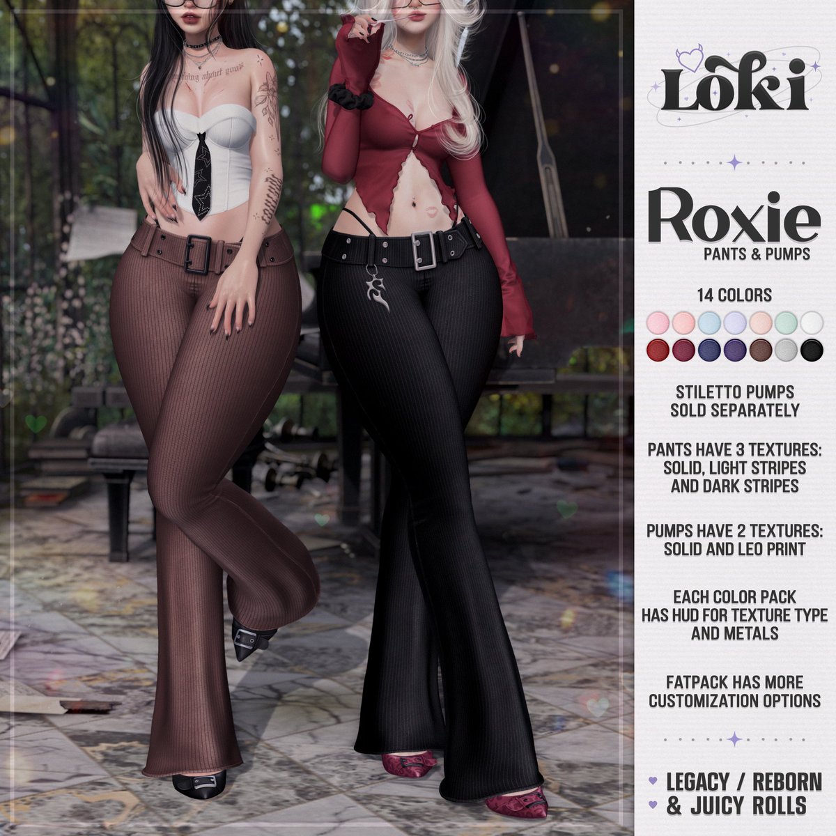 BeautyEbody's tweet photo. Hey eBodyBabes! ❤
Available from the 15th April SLT at Kustom9.
Flickr: https://t.co/YRtYv8KT8P
Taxi:
https://t.co/YZXrbFaIn1
#SecondLife #lokiSL #ebodyreborn #secondlfiefashion https://t.co/CZA0bGC53i